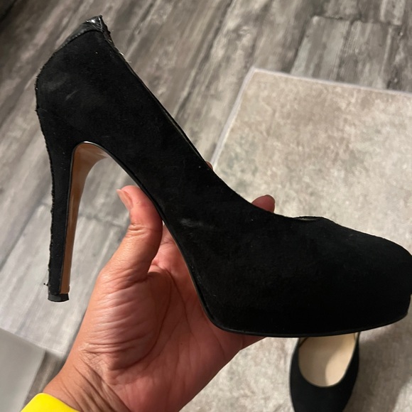 Nine West Shoes - Nine West Black Suede Heels